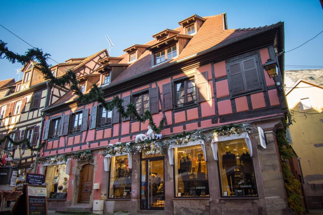 Les Apparts Du Marche Obernai Bagian luar foto