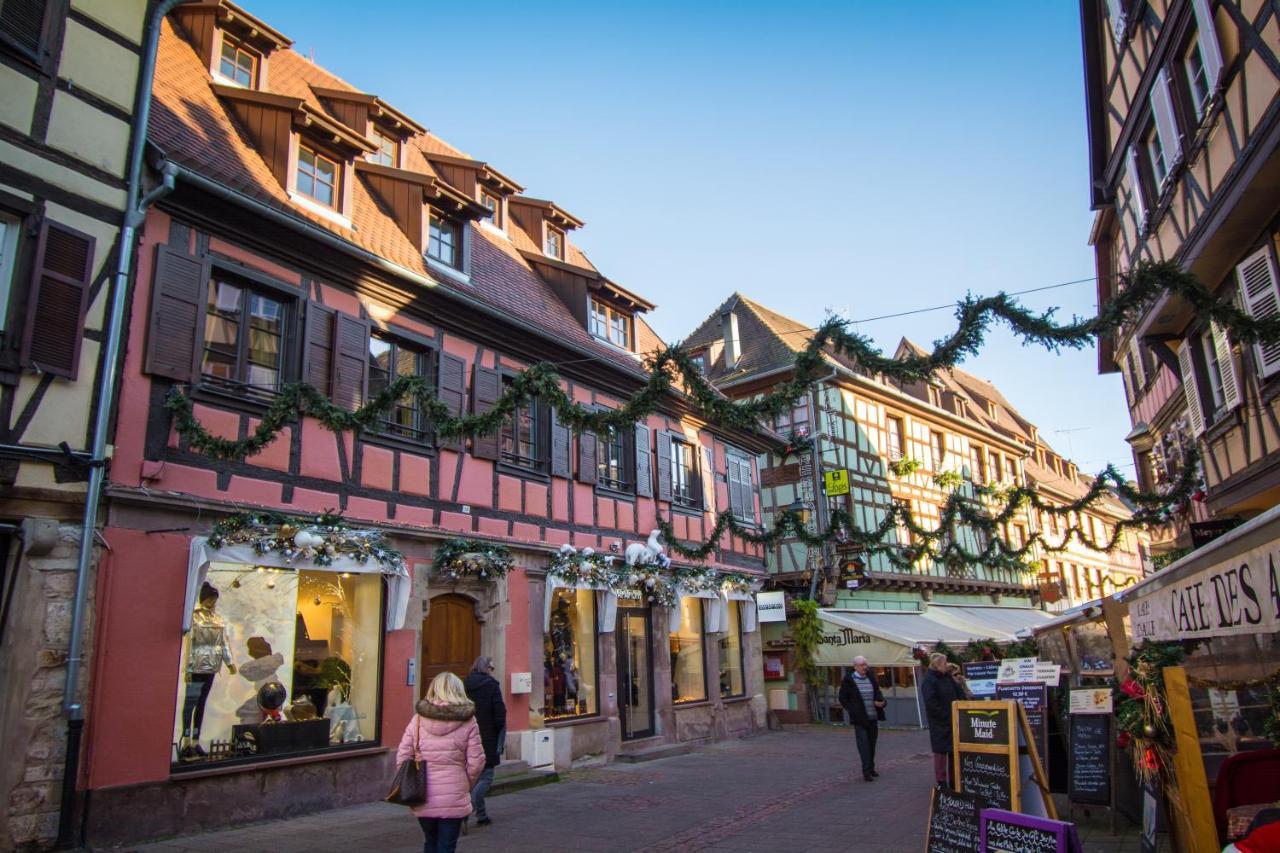 Les Apparts Du Marche Obernai Bagian luar foto