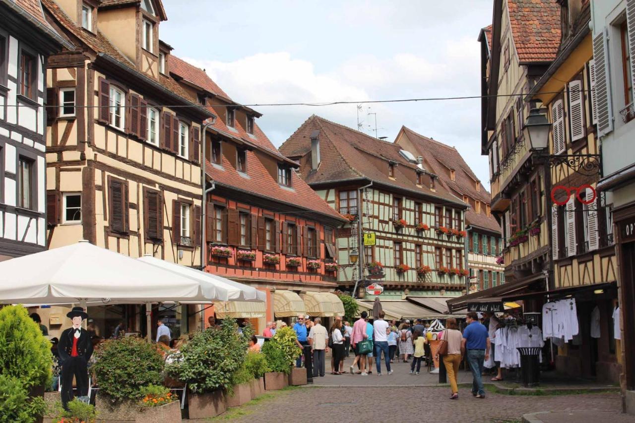 Les Apparts Du Marche Obernai Bagian luar foto